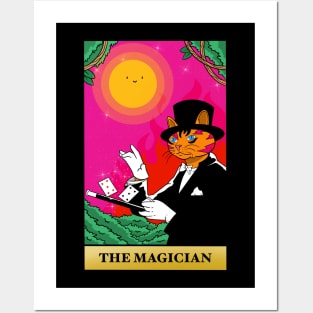 The Cat Magician Posters and Art